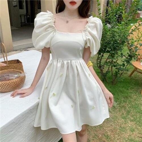 Miss Tough White Summer Dresses