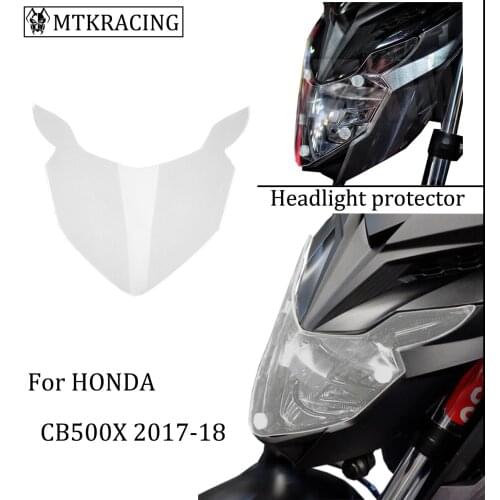 MTKRACING FOR HONDA CBR650F CB650F High quality Headlight protector cover screen lens 2017-2018