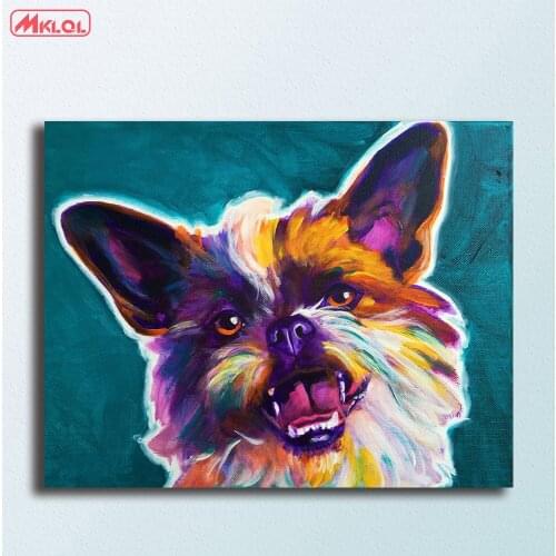 Large Size Wall art Spicy Surprise animal Canvas Painting For Living Room Home Decoration Oil Painting On Canvas Wall Painting