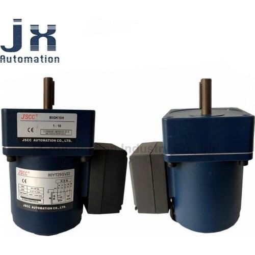 JSCC 25W Speed Regulating Motor 80YT25GV22-80GK10H 80GK7.5H 80GK18H 80GK18H AC Single Phase 220V