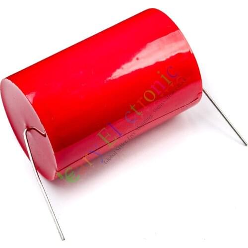 Wholesale and retail 1pc MKP 250V 60uf long copper leads Axial Electrolytic Capacitor audio amp part free shipping