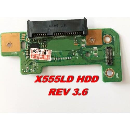Original For Asus X555L X555LD HDD hard drive BOARD X555LD HDD BOARD REV 3.6 C0nnectors