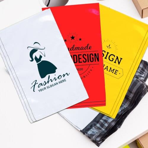 Custom Plastic Bags For Packaging Printing logo Bubble Malier Gift Shipping Bags
