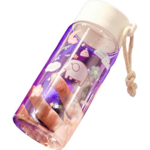 Portable 500ml Eco-friendly Children Drink Water Bottle Plastic Children Bottle Large Capacity for Boys Girls