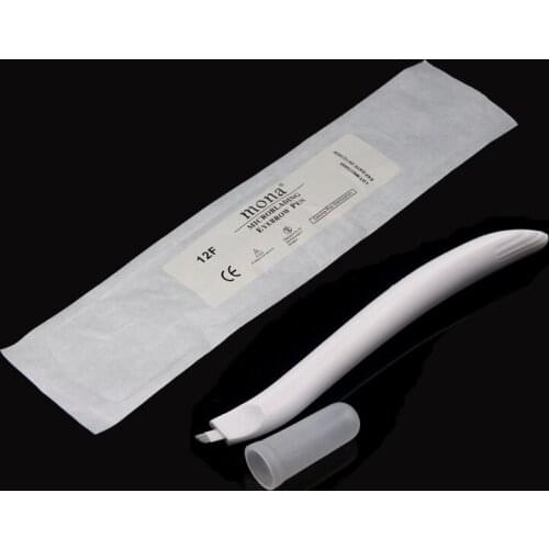 Professional Permanent Makeup Black disposable microblading pens hand tools 12/14/16/18U needles embroidery blades