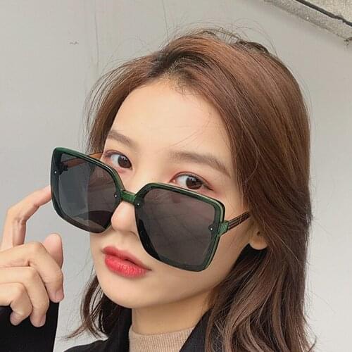 Square Cat Eye Sunglasses Men Women Sexy Vintage Famous Brand Designer Large Frame Sun Glasses UV400 Sunglasses for Women Men
