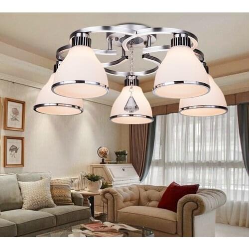 LED 110-220V modern minimalist crystal Ceiling light creative romantic Ceiling lamps Including bulb free shipping