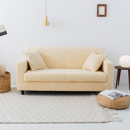 High Quality Stretchable Elastic Sofa Covers for Living Room Sectional Sofa Chaise Cover Adjustable Lounge Cover for Corner Sofa