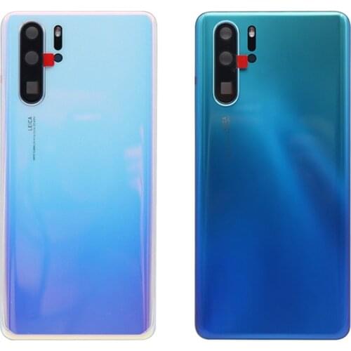For Huawei P30 Pro Battery Cover Back Glass Door P30 Pro Rear Housing Case+Camera Lens Replacement For Huawei P30 Battery Cover