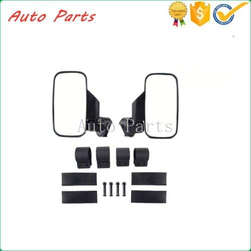 Reversing mirror ATV wide-angle wide field of view rearview mirror Reflective side mirror for UTV Polaris Ranger RZR Yamaha