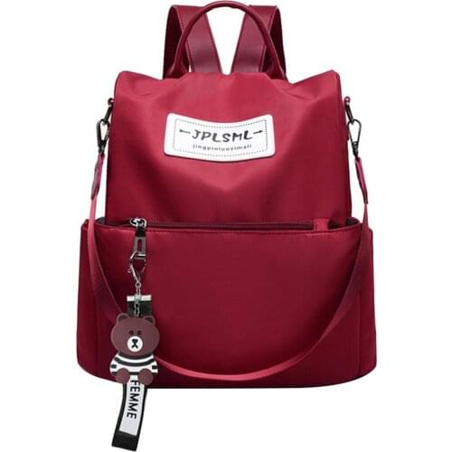 Women Backpack School Bags For Teenager Girls Casual Oxford Backpack Femme Mochila Female Backpacks Fashion Sac A Dos