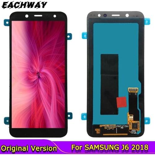 Super AMOLED 5.6" inch Replacement Parts for Samsung J6 2018 J600 J600F J600G LCD Screen Display Digitizer touch screen assembly
