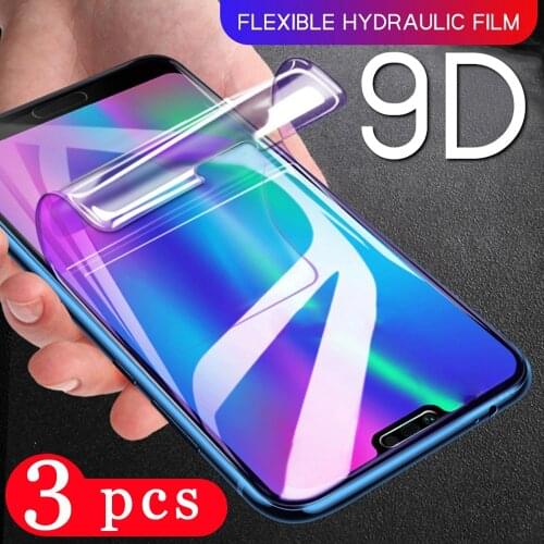 3Pcs soft full cover hydrogel film for huawei nova 3 3i 3E 4 4E 5 5i pro 5T 5Z phone screen protector Not Glass protective film