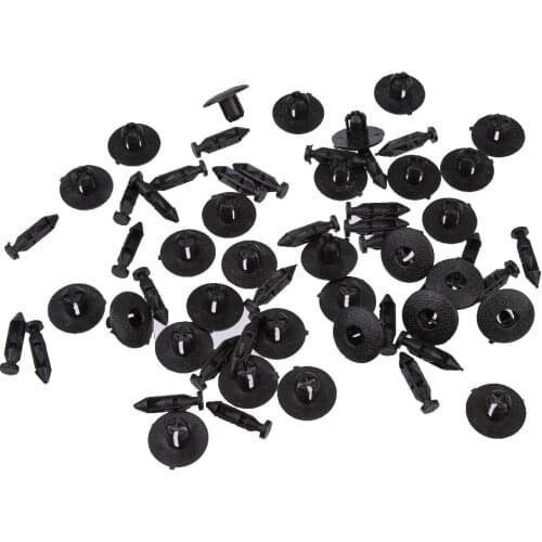30pcs Bumper Mounting Clips Fastener Rivet 8mm Hole For Volvo Nissan 3541113