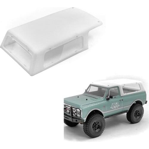 Remote Control Car SCX24 Chevrolet C10 White Roof Body (Pickup Conversion SUV) For 1/24 Rc Cars Mini Toys Truck