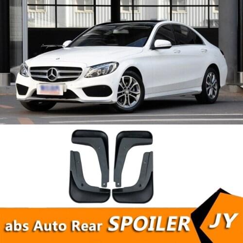 For Mercedes Benz W205 2015-2019 Mudflaps Splash Guards Front With the color and rear Mud Flap Mudguards Fender Modified special