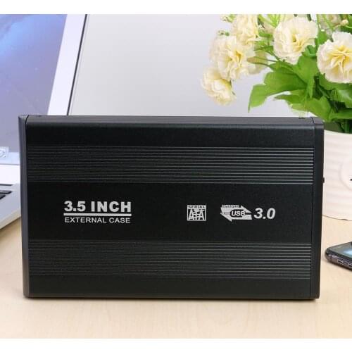 3.5 inch HDD Case Dock Station SATA to USB3.0 USB2.0 480Mbps External SSD Hard Drive HDD Case External Solid State Hard Disk Box
