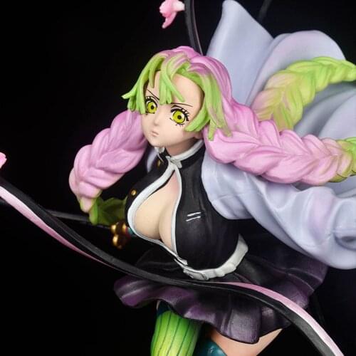 Demon Slayer Anime Figures Kanroji Mitsuri Special Edition Large Statue Ornaments 22cm PVC Boxed Models