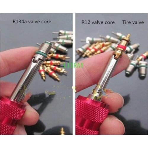 Auto Car air conditioning repair tools, automobile air conditioning valve core wrench, Tire valve wrench R134a R12