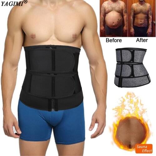 Colombian Girdles Man Waist Trainer Body Shaper Corset Slimming Corset Workout Sweat Belt Neoprene Sauna Suit Shapewear Fajas