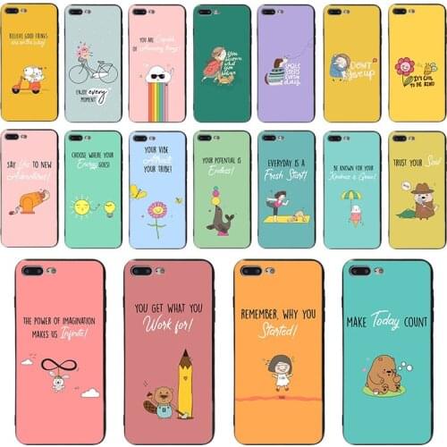 Soft TPU cover Cute cartoon animals design Pattern 7 8 6 6s plus phone case for iphone XS MAX 11 pro XR X se 5 5s 10 shell Coque