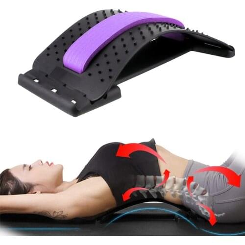 Stretch Equipment Back Massager Stretcher Fitness Lumbar Support Relaxation Mate Spinal Pain Relieve Chiropractor Messager