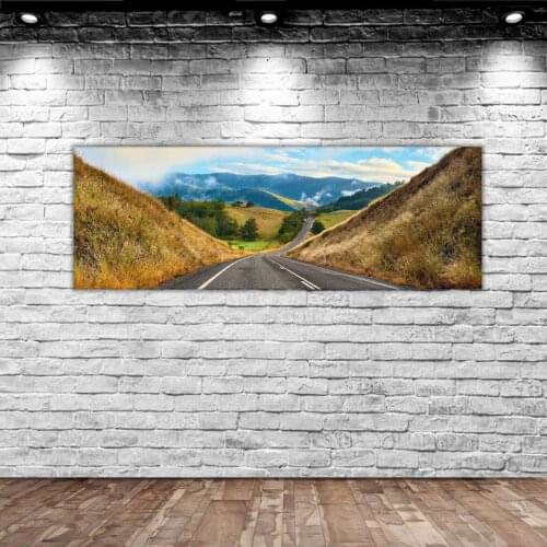 BK Home Landscape Panorama Canvas Table 100x35cm-15 Modern Convenient Reliable Decoration Gift Quality Design Simple Vicinity