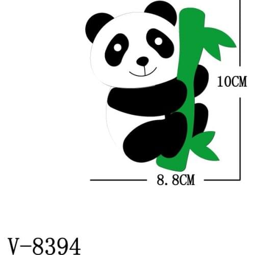 New Panda Cutting Dies Scrapbooking /Multiple Sizes /V-8394