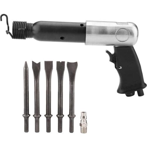 Sandblast Pistola De Aire Comprimido 250mm Heavy Duty Air Pneumatic Hammer with Chisel Bits Tool Kit