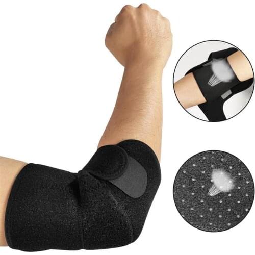 Adjustable Sports Elbow Pads Basketball Fitness Protection Arm Protective Sleeve Straps Compression Beam Arm Sweating Arm Guard