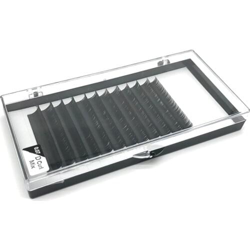 All Sizes Premium Silk Mink Individual Lashes C CC D U Curl Mix Length Soft Classic Eyelash Extensions Makeup