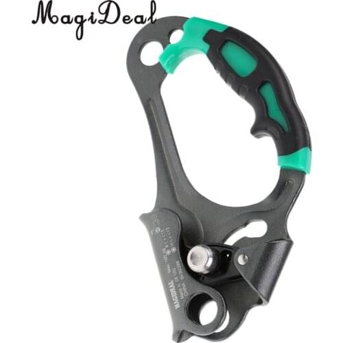 MagiDeal Durable Left Hand Ascender Rock Climbing Tree Arborist Rappelling Gear Equipment for Climbing Caving Outdoor Safety