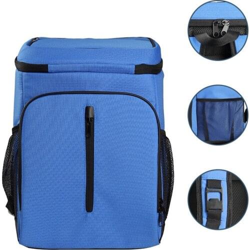 Picnic Camping Cooler Bags Large Insulated Beach Refrigerator Storage Backpack Tourism Thermal Food Lunch Box For Outdoor