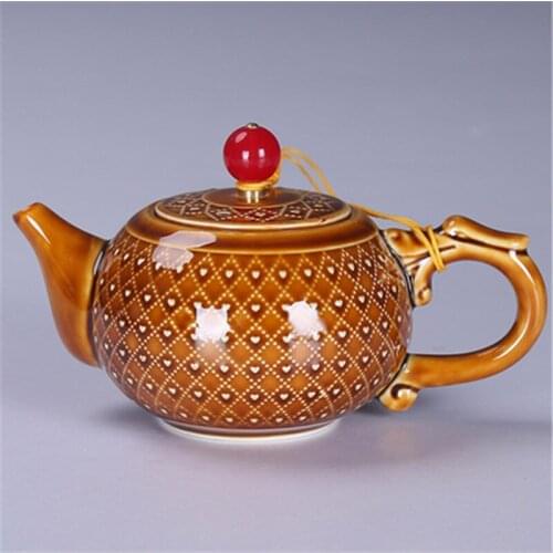 NEWYEARNEW 1piece Ceramics Teaware Teapots Home Decoration Boyfriend Husband Business Gift Free Shipping
