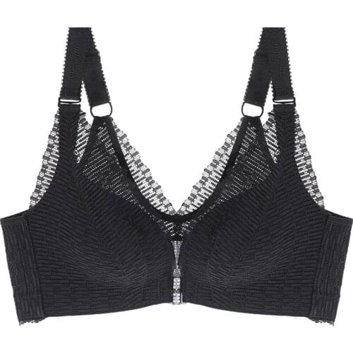 Women Bras For Women Sexy lace Bra Bralette Front Closure Female Underwear Cross Back Tops top quality