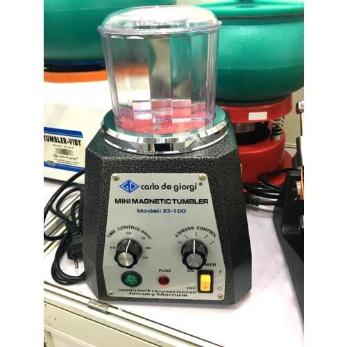 0.4KG Mini Magnetic Tumblers, Retail Jewelry Polishing Machine, Jewelry Tools, Metal Polishing Tumbling Tools