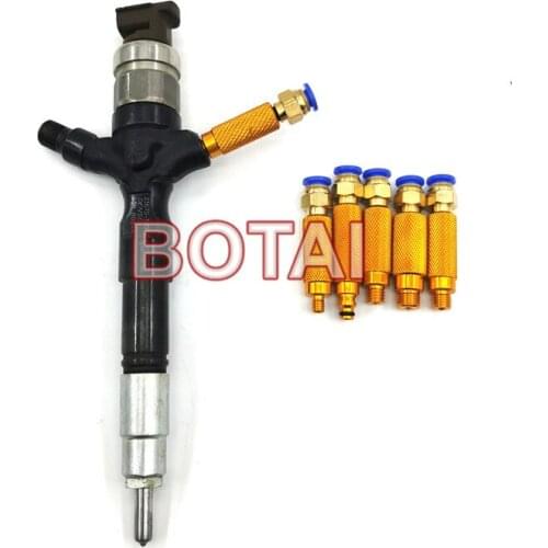 5PCS Common Rail Injector Diesel Oil Return Collector Joint For BOSSCH DENSSO, Common Rail Injector Diesel Oil Collecting Tool