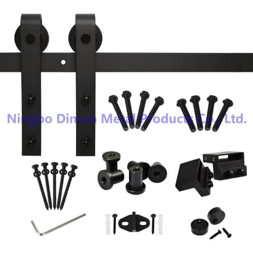 Dimon Hot Sell America Style Sliding Wood Door Hardware DM-SDU 7201 With Damper Kits (Without Sliding Rail)