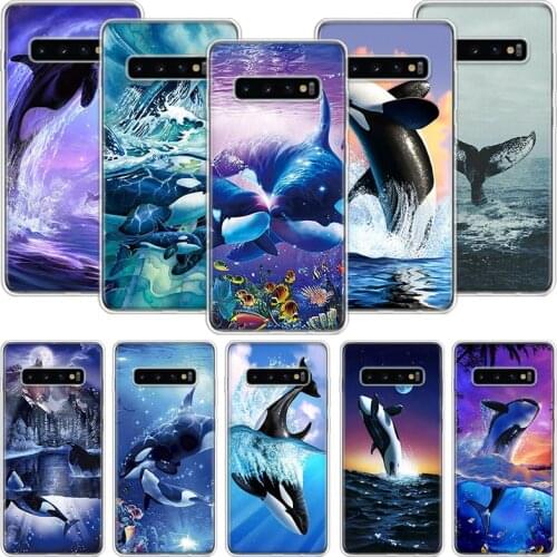 Sea Orcinus Orca Phone Case For Samsung Galaxy A51 A71 A70 A50 A40 A30 A20E A10 A01 A21 A41 A20S A6 A7 A8 A9 Coque Cover