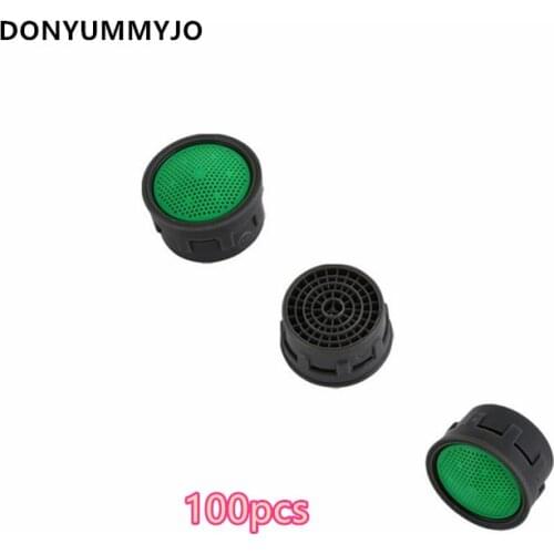 Hot Sale100 Pcs Faucet Aerator The Kitchen Tap Bubbler Core Filter Accessories Net Water Saving Device Outlet Faucet Fittings