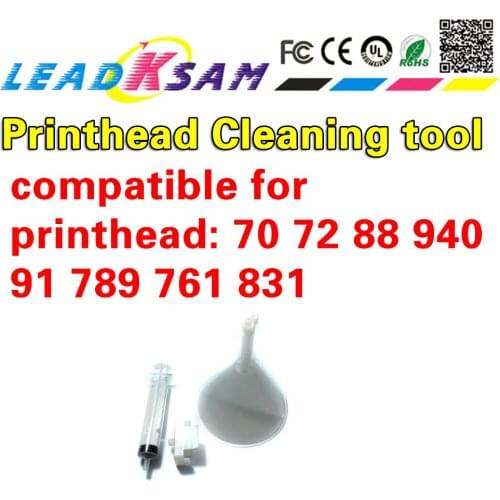 Printhead Cleaning tool compatible For HP 70 72 88 940 91 Print head Officejet K550 K8600 L7480 L7590 K5400 8500 8000 printer