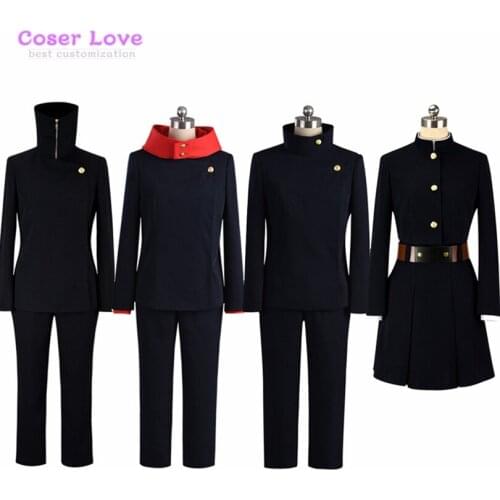 Jujutsu Kaisen Itadori Yuji Yuuji Cosplay Costume Halloween Christmas Party