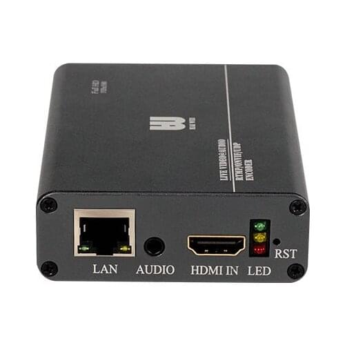 MPEG-4 H.264 /AVC 1U Rack 4 Channels H.264 HDMI To IP Video Audio Streaming IPTV Encoder