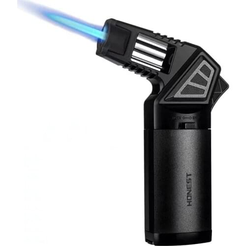 Outdoor Spray Gun Torch Lighter Turbo Gas Kitchen BBQ Metal Windproof Butane Cigar Pipe Lighter Gadgets For Men Accessories Gift