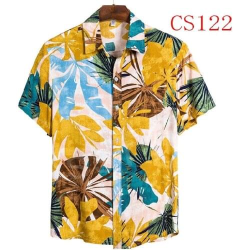 Tessffel Newest Hip Hop Hawaiian Beach Shirts NewFashion Pullover 3DPrint Summer Collar Casual Shirt Mens shirt Short Sleeve 10