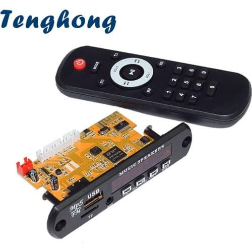 Tenghong DTS Lossless Decoding Board MP4/MP5 Bluetooth HD Video Receiving Board APE/WAV/MP3 DC5V Decoder For Speaker Amplifiers