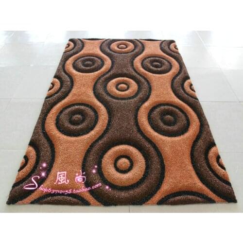 Luxury 3d three-dimensional carpet living room coffee table encryption thickening carpet