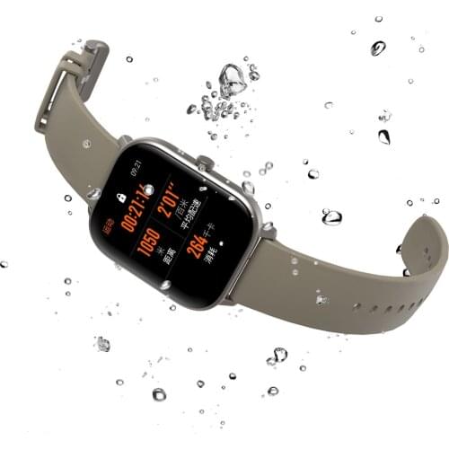 Global Version Amazfit GTS Smart Watch GPS AMOLED Running Sports Heart Rate 5ATM Waterproof Bracelet Smart Watch Amazfit