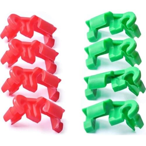 8PCS Tailgate Handle Clip, Lock Rod Clip Replacement for Chevy Silverado 99-09, GMC Sierra 99-09, 88981030, 88981031