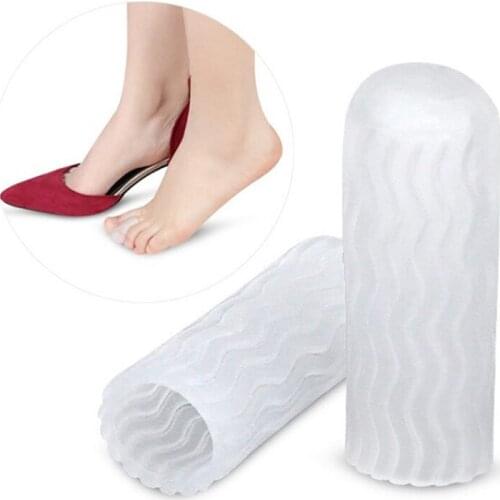 1 Pair Silicone Toes Finger Protector Separator Foot Remover Pain Relief Different Sizes Can Be Cropped